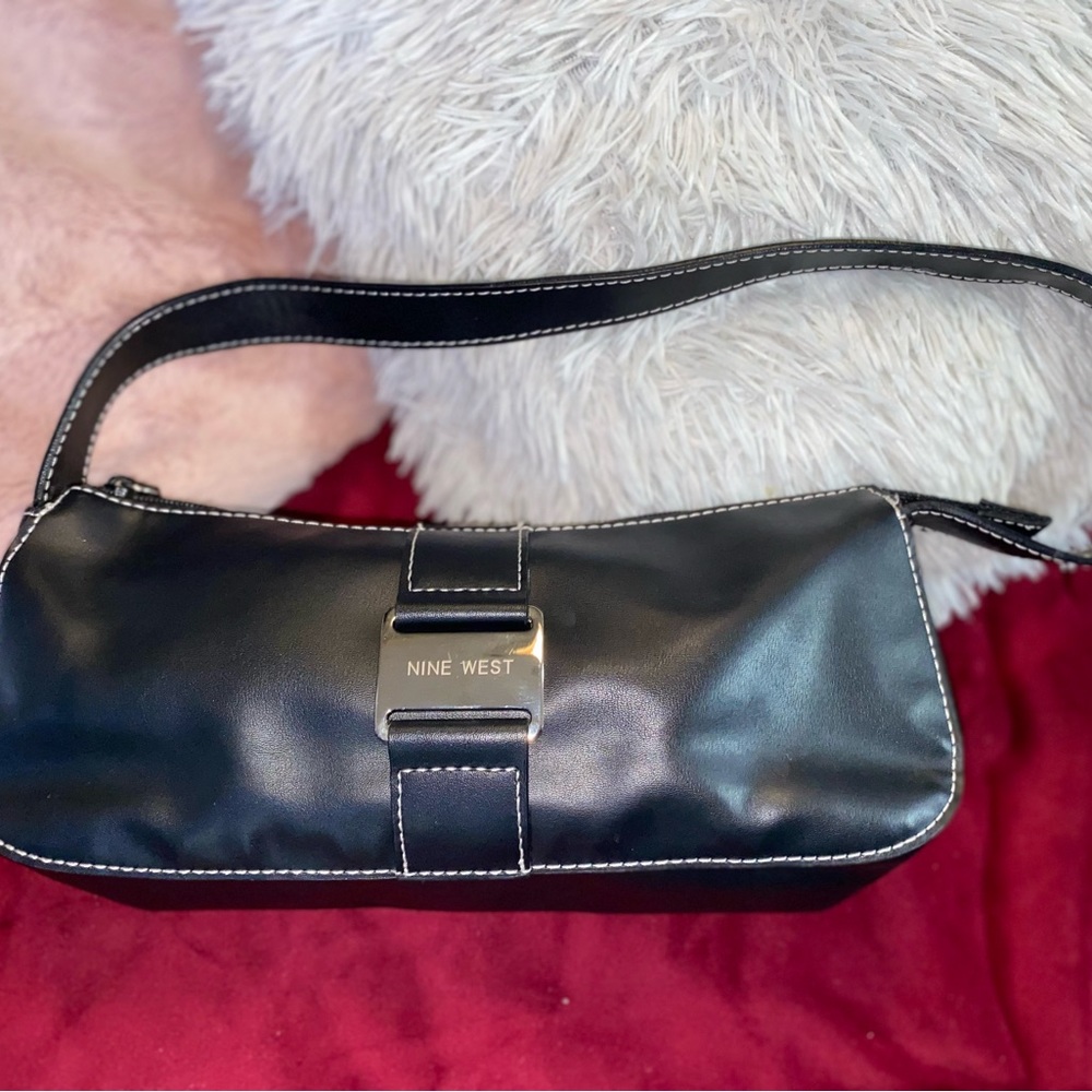 Black purse hobo bag NINE WEST